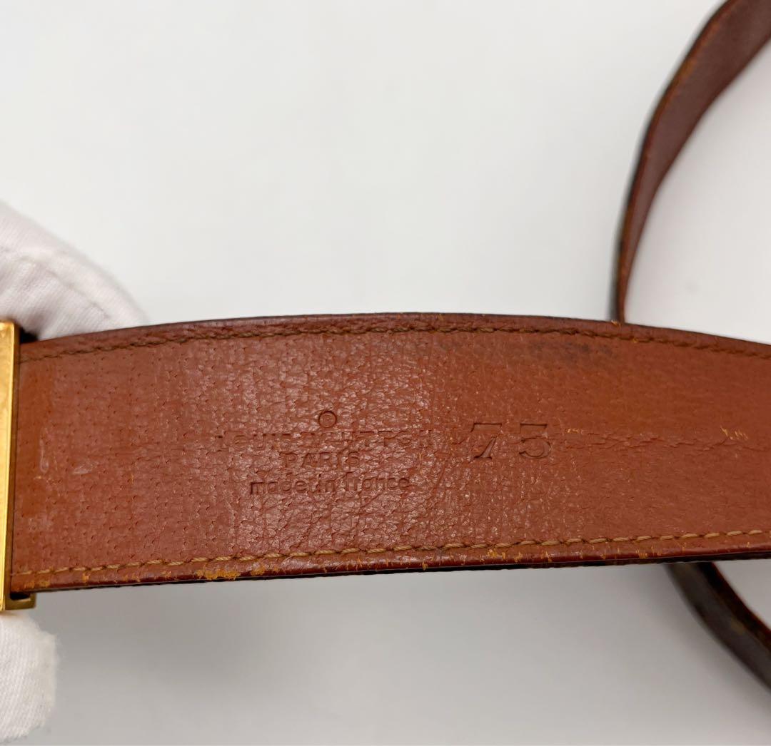 ルイヴィトン　ベルト　LV アイコニック モノグラム サンチュール