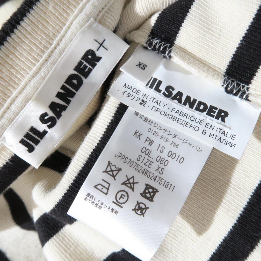 JIL SANDER+ ボーダークルーネック Tシャツ ジルサンダープラス