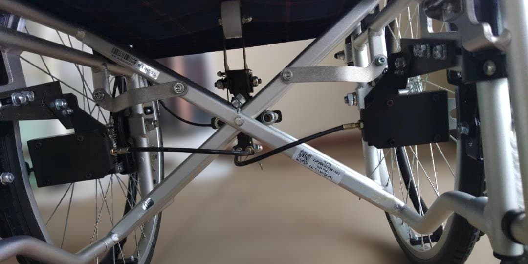 車いす　自走用車椅子 　折り畳み　ニック（株）　取扱い説明書あり