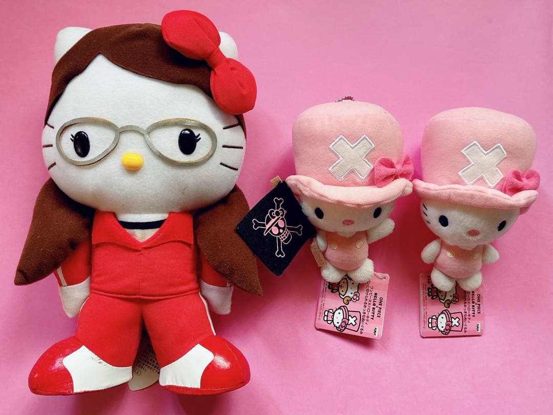 ♡激レア キティ ごくせん ヤンクミ ぬいぐるみ ワンピース ONE PIECE