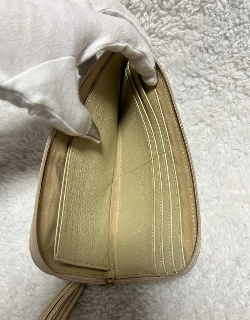 ATAO slimo スリモ ヴィトロ ブループリズム ステンドグラス 長財布