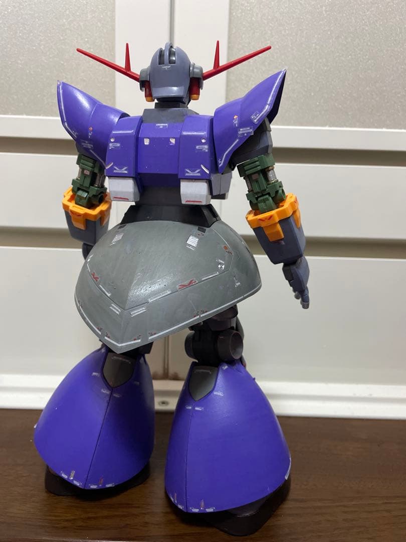 1/144HGジオング改造塗装完成品(パーフェクトジオング風)オマケ付き