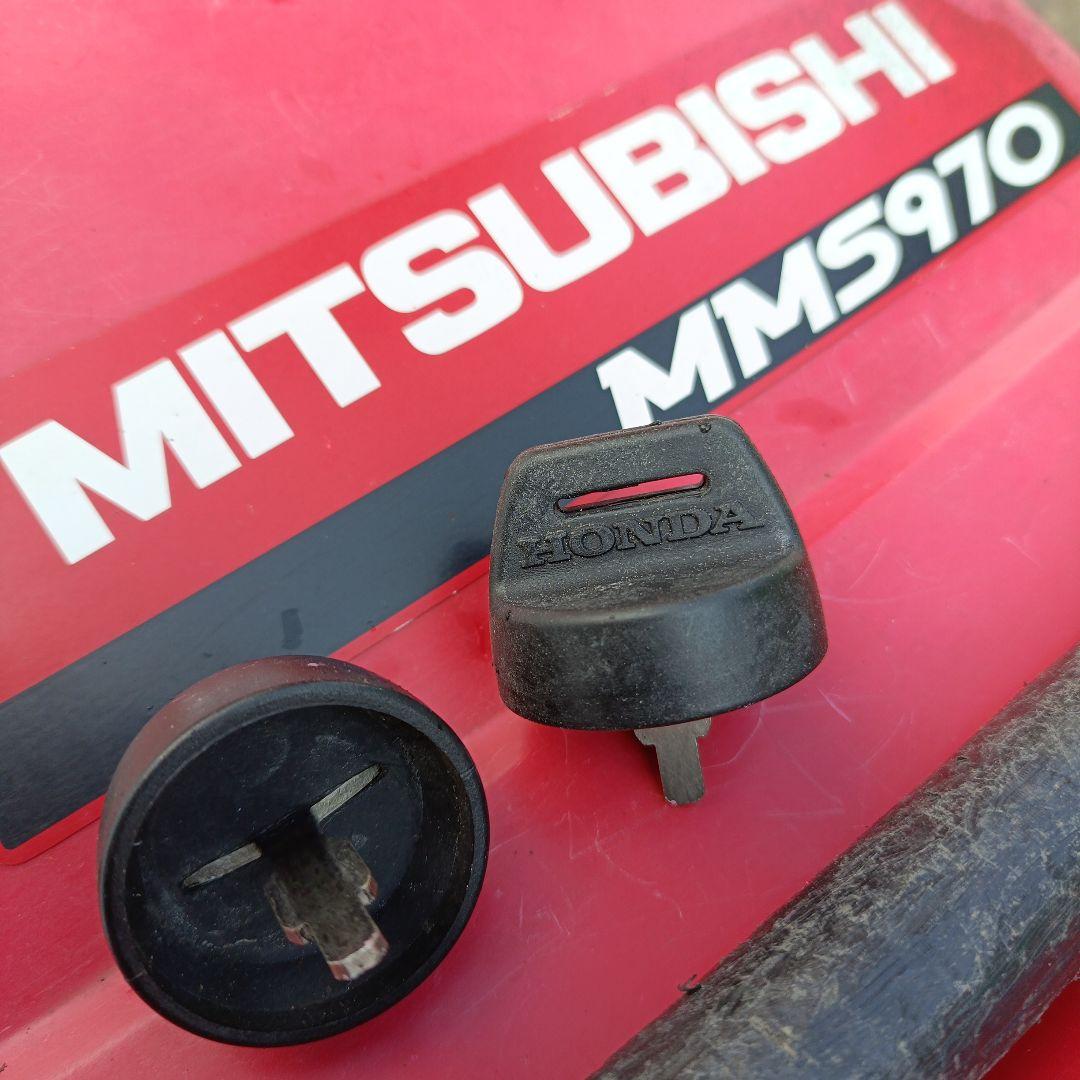 三菱MMS970 除雪機　ホンダHS970のOEM？ジャンク扱い