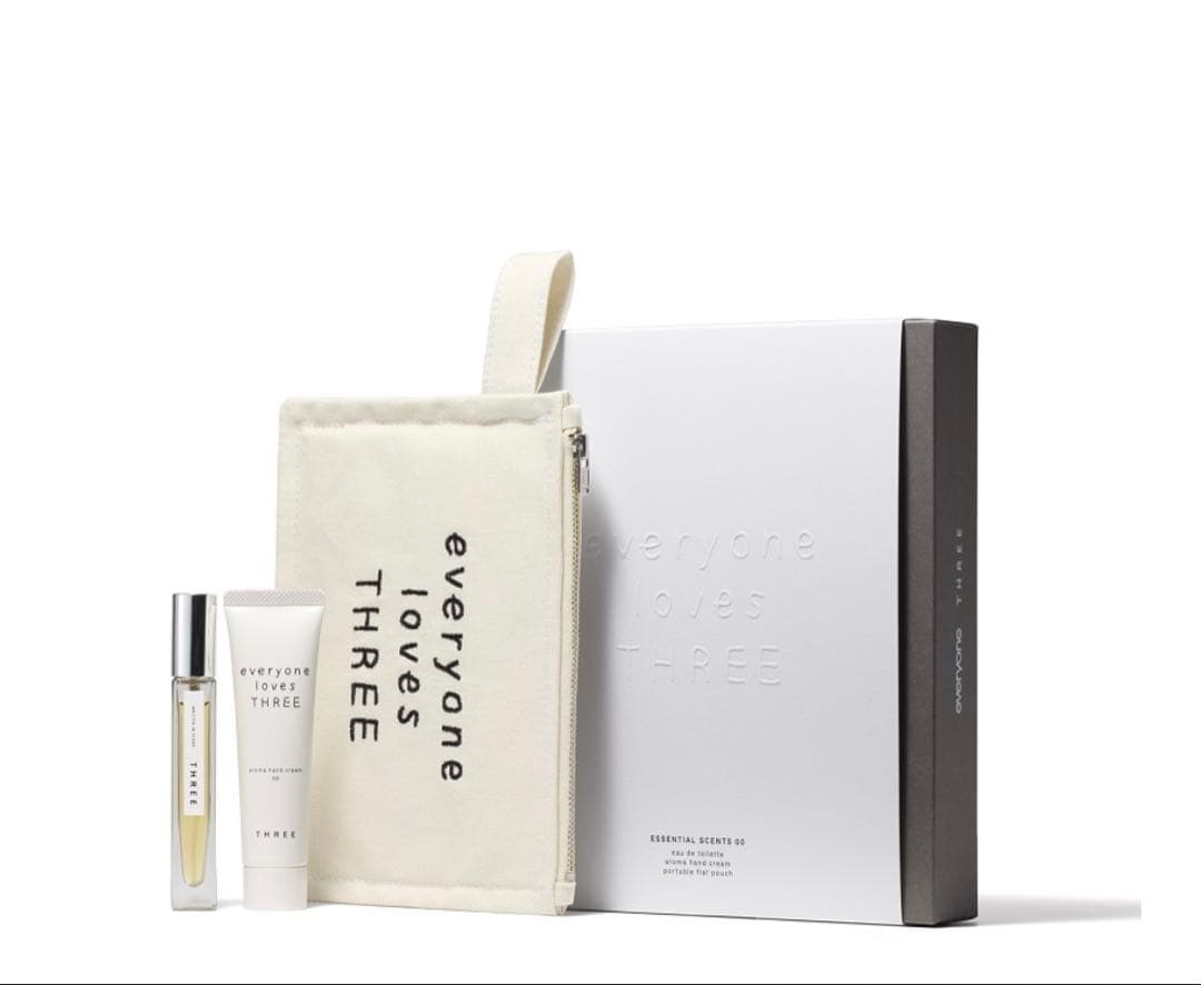 THREE エッセンシャルセンツ 00×everyone キット ポータビリティ