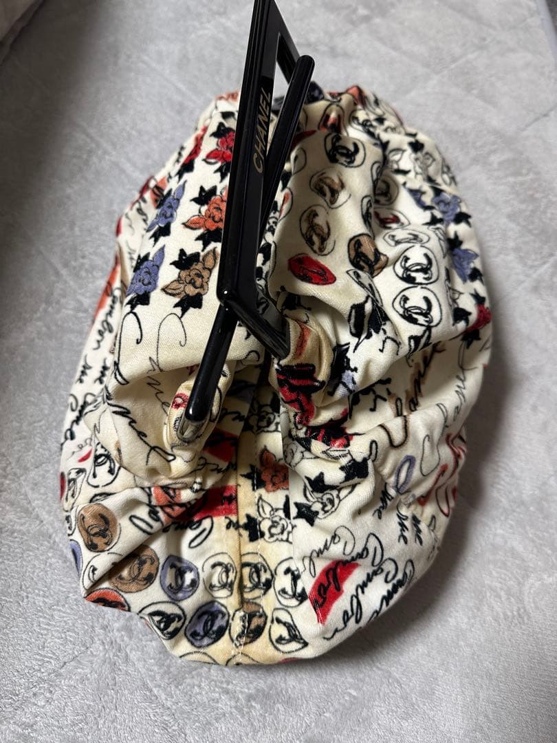 CHANEL カメリア ハンドル バッグ