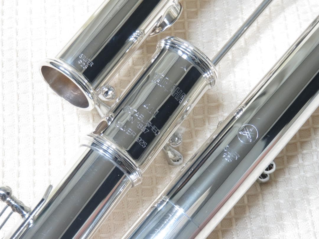 全タンポ＆ヘッド・コルク交換済　超美品　フルート　ヤマハ　411　後期型最終