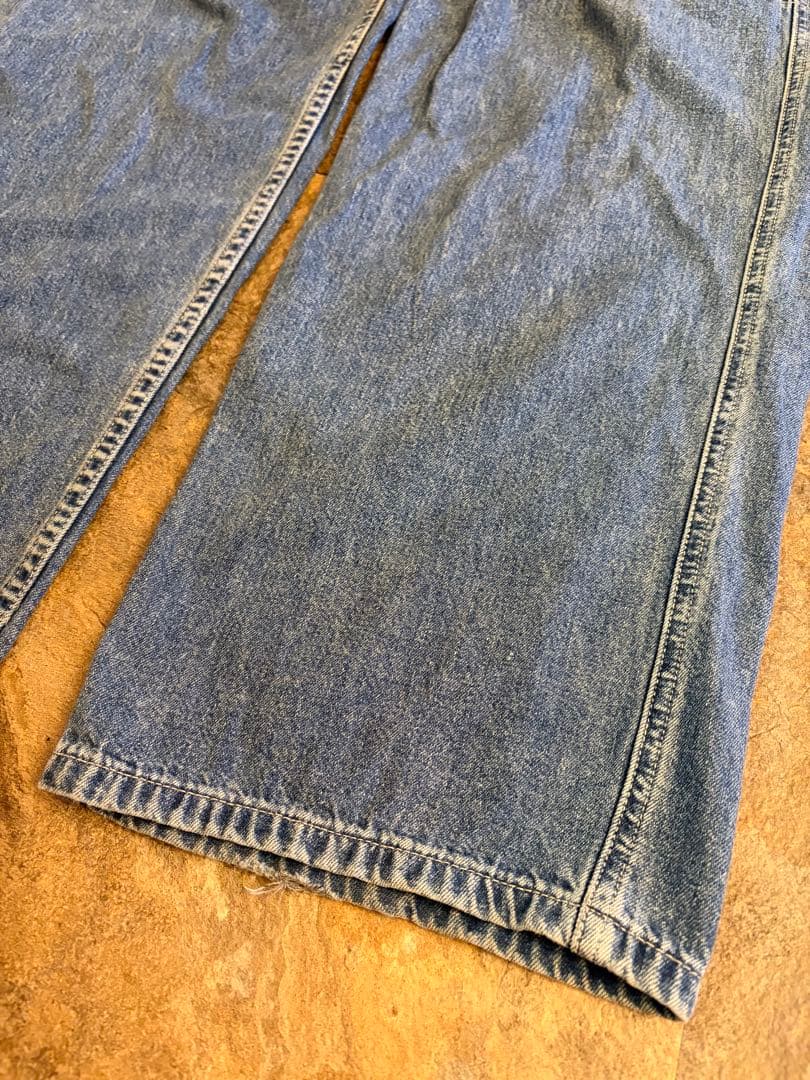 90s RRL DoubleRL 三つ星タグ デニムカーゴパンツ W32