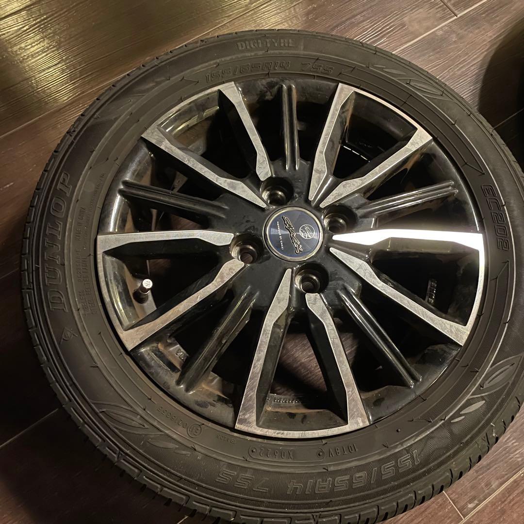 DUNLOP EC202 155/65/14 22年4本 KYOHO SMACK