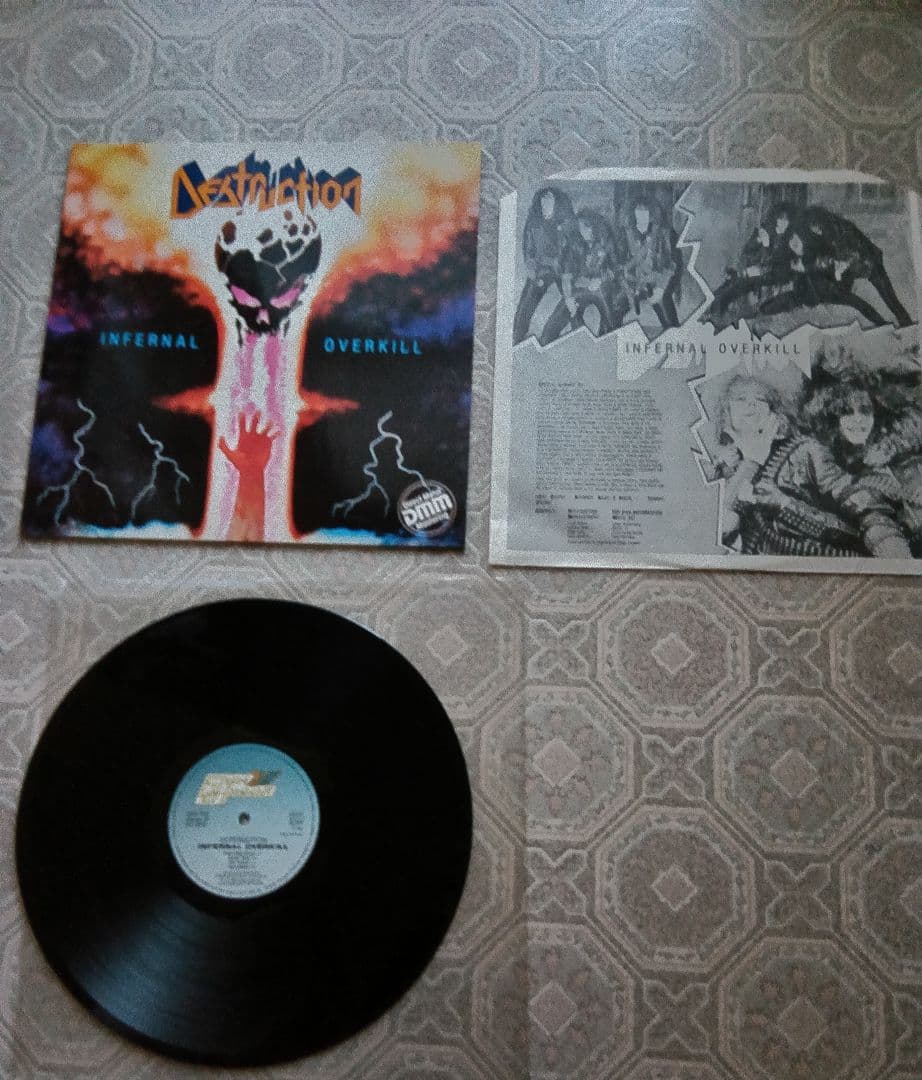 ●LPレコード destruction / infernal overkill