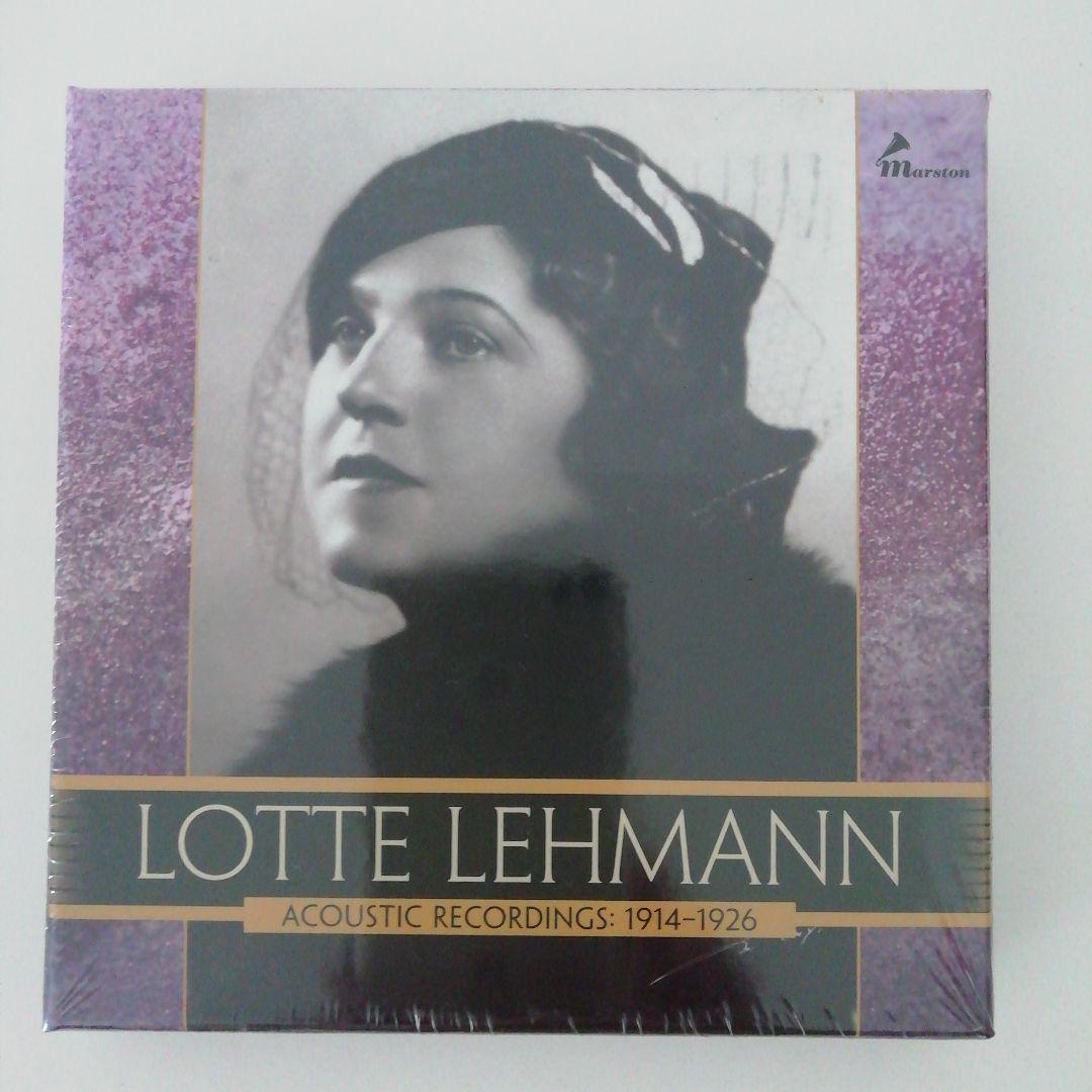ロッテ・レーマン　acoustic recordings:1914~26