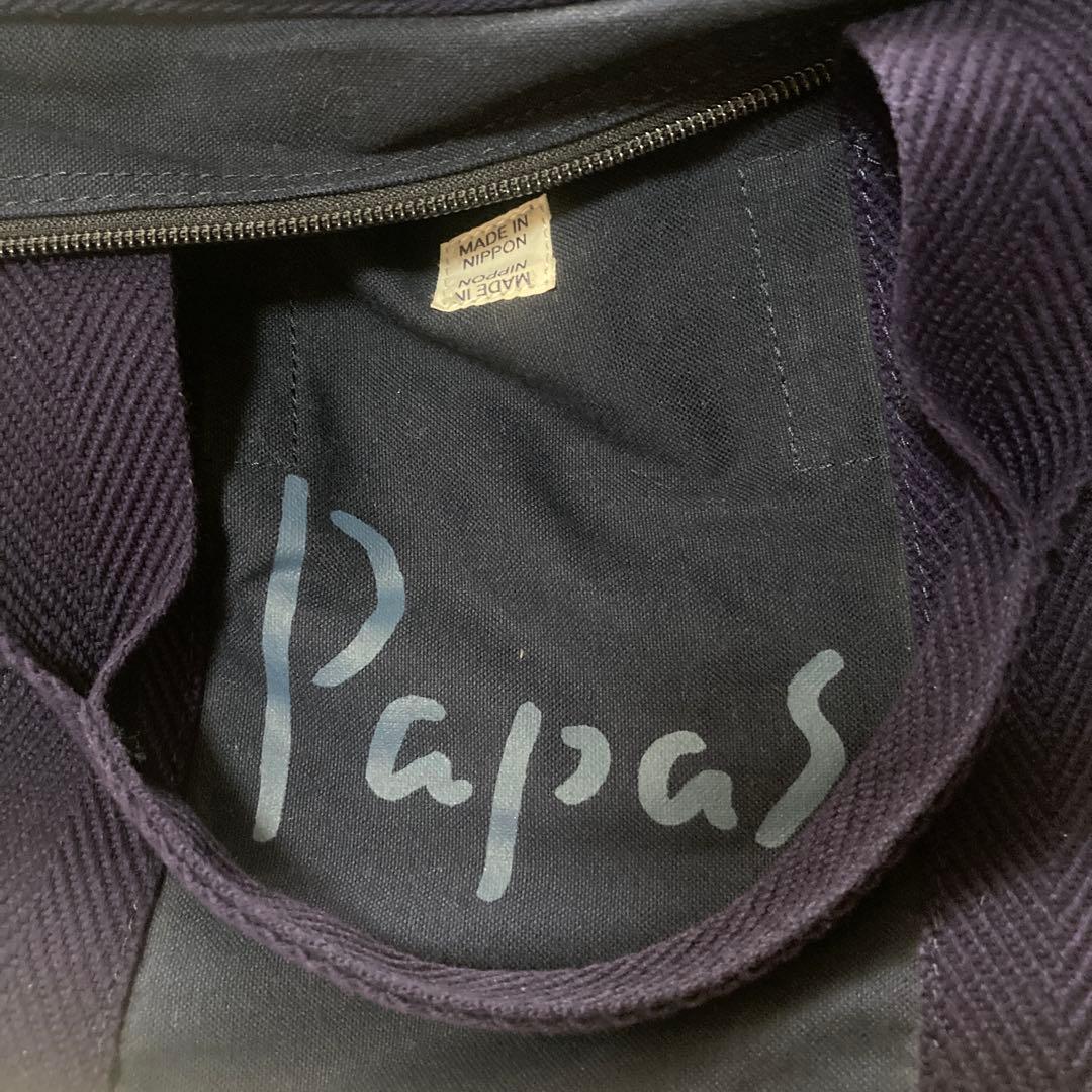 Papas エコバッグ Vegas Jeans ネイビー