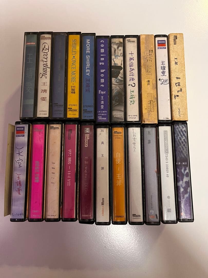 激リア　王菲 Faye Wong カセットテープ コレクション