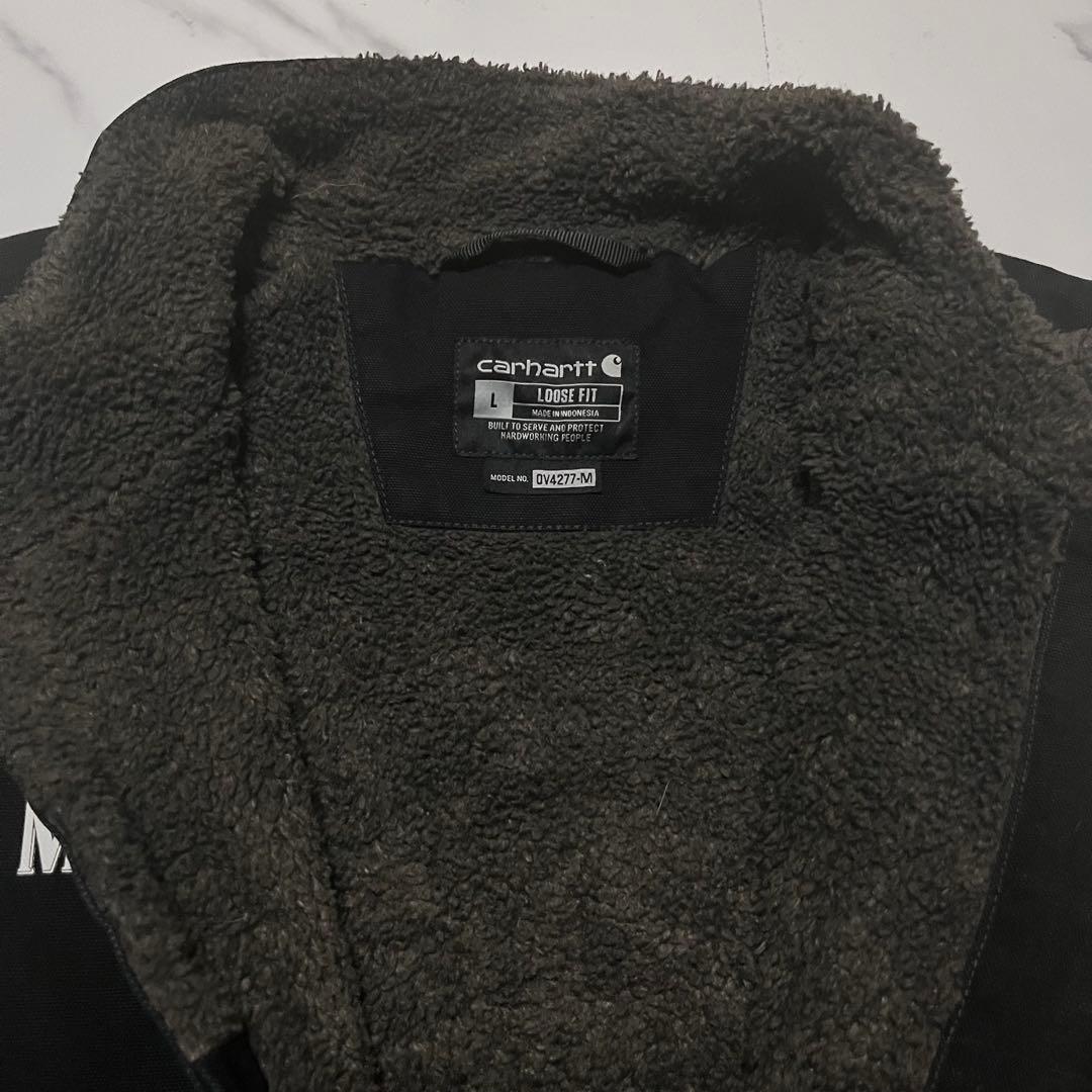 Cahartt モックネックボア　ダックベスト