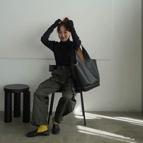 ꧁Canalicious꧂様 ETRETOKYO ベルテッドヘムカーゴパンツ