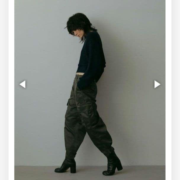 ꧁Canalicious꧂様 ETRETOKYO ベルテッドヘムカーゴパンツ