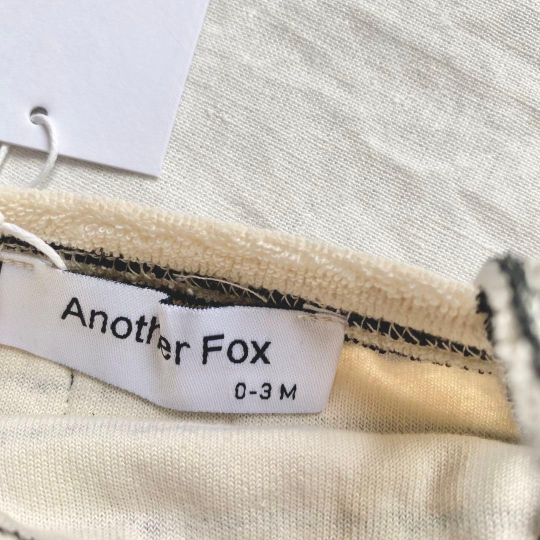 Another fox 0-3m 3点 60 ロンパース