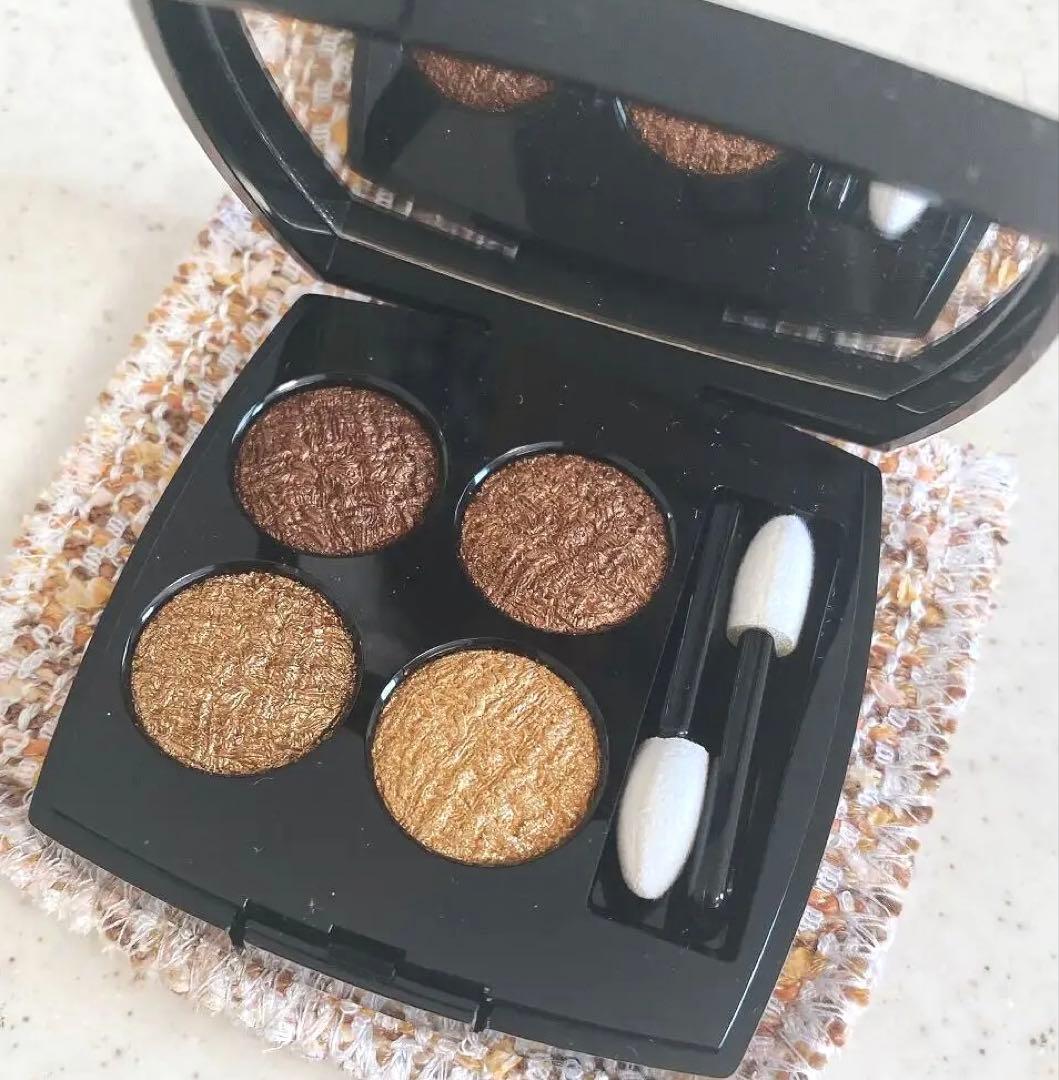 CHANEL レキャトルオンブルツイード　限定版01ツイードキュイブレ