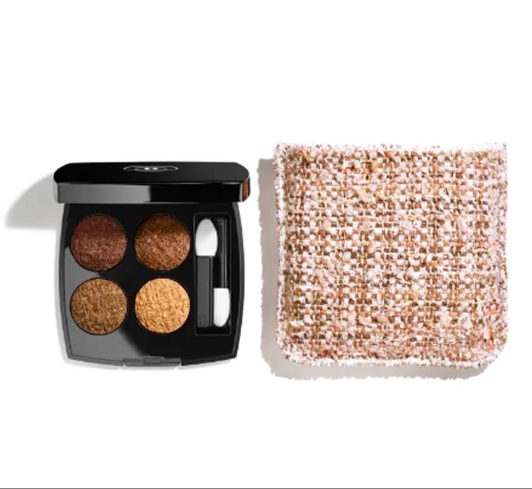 CHANEL レキャトルオンブルツイード　限定版01ツイードキュイブレ