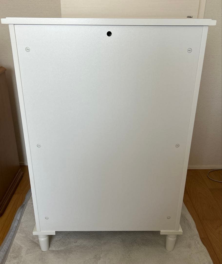 【送料込み】IKEA イケア ティッセダール 白 チェスト　インナーボックス付き