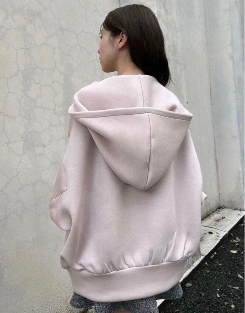 snidel ボリュームパーカー ピンク