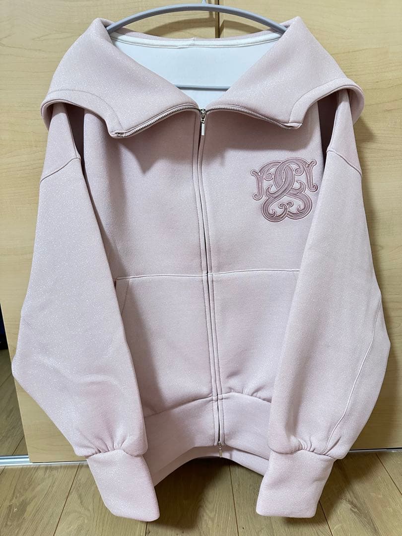 snidel ボリュームパーカー ピンク