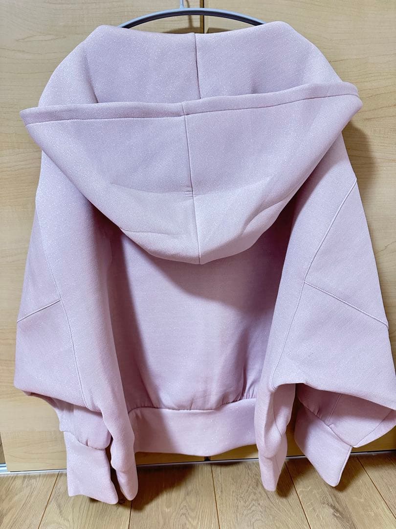 snidel ボリュームパーカー ピンク