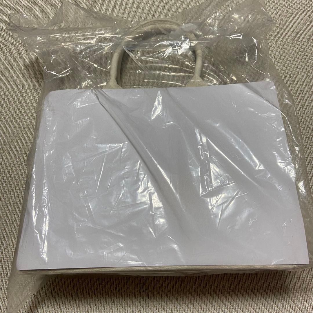 Darich ロゴトートバッグ 白