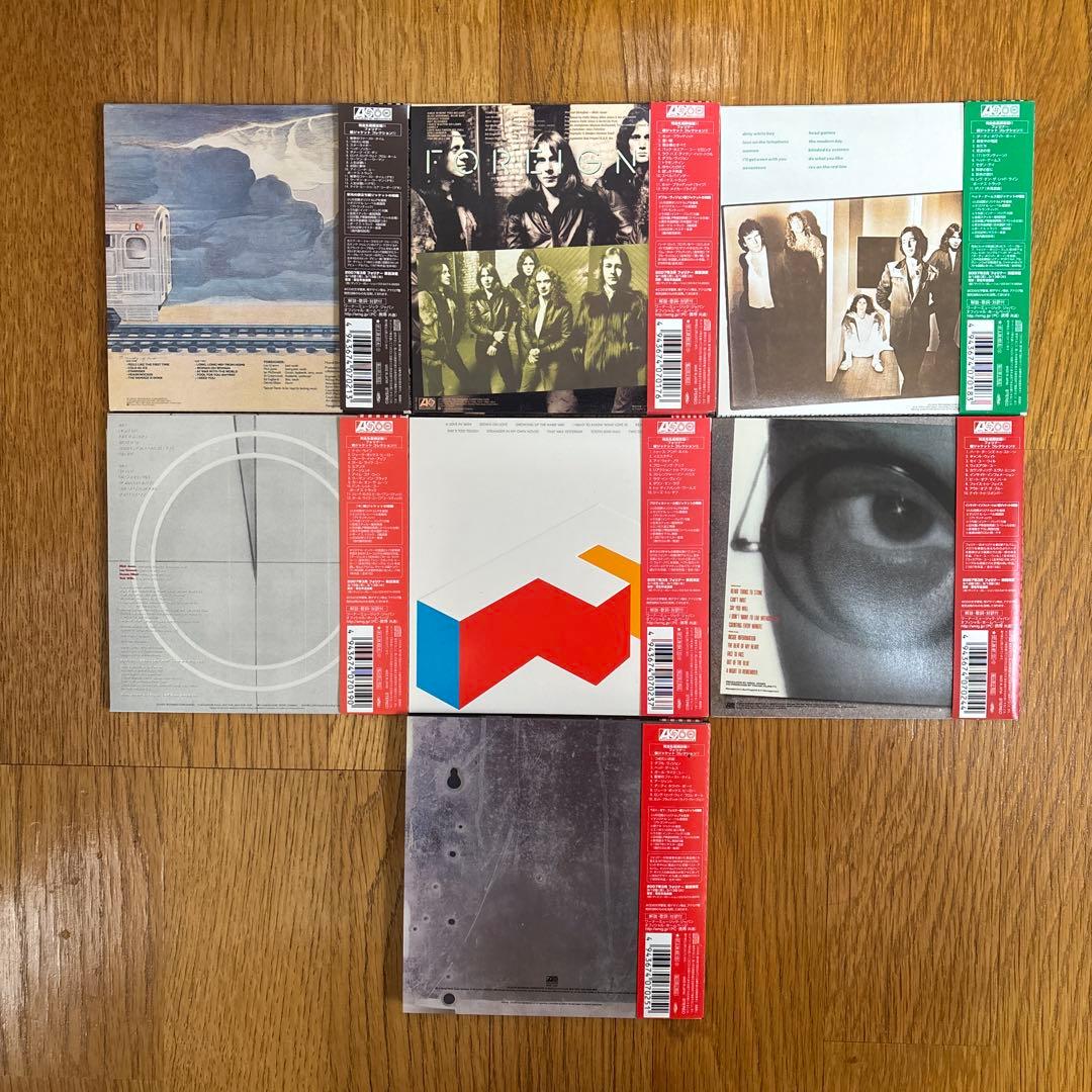 フォリナー紙ジャケ仕様全種類セット付属品完備