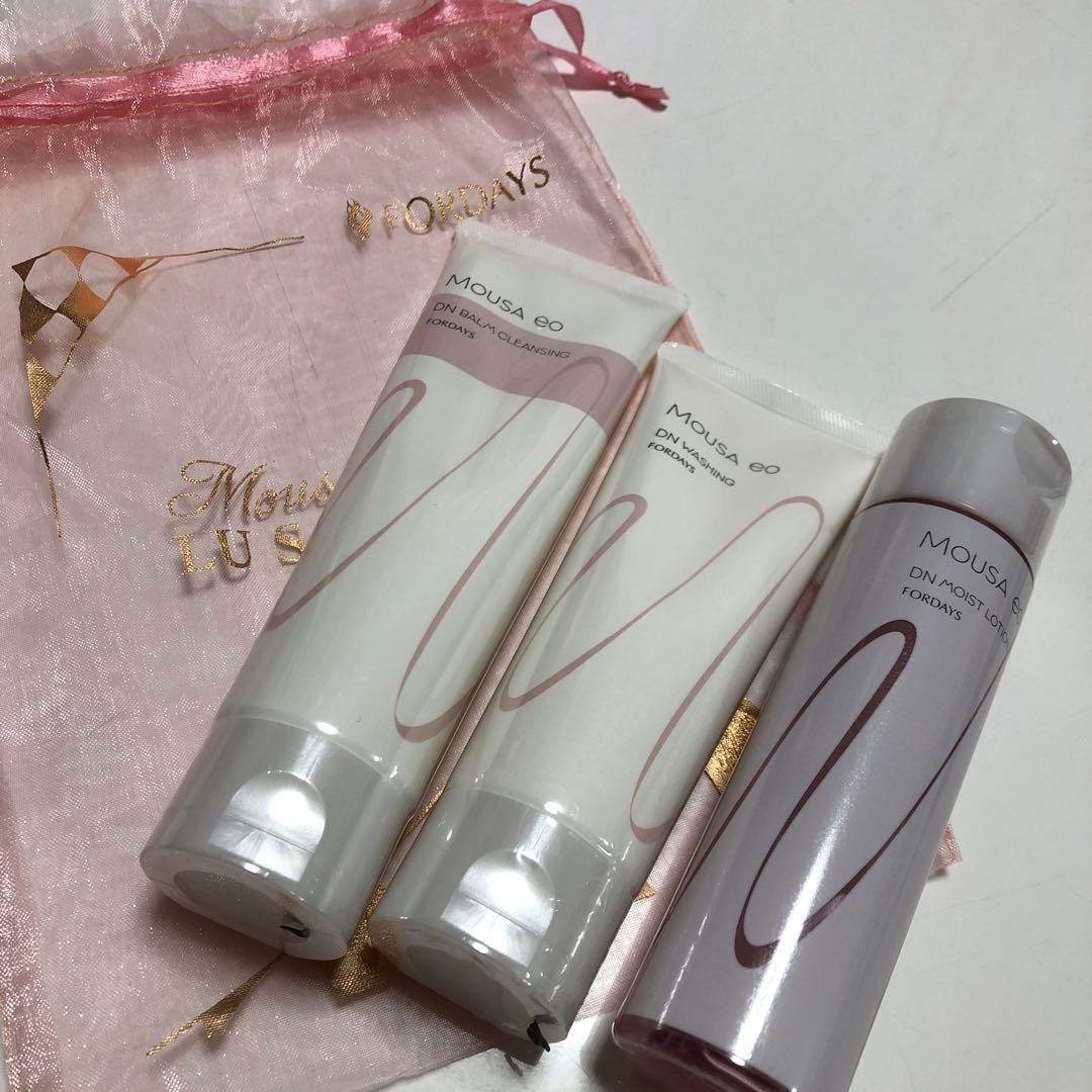 フォーデイズ　ムーサイオ　化粧品 3点　化粧水　クレンジング　洗顔