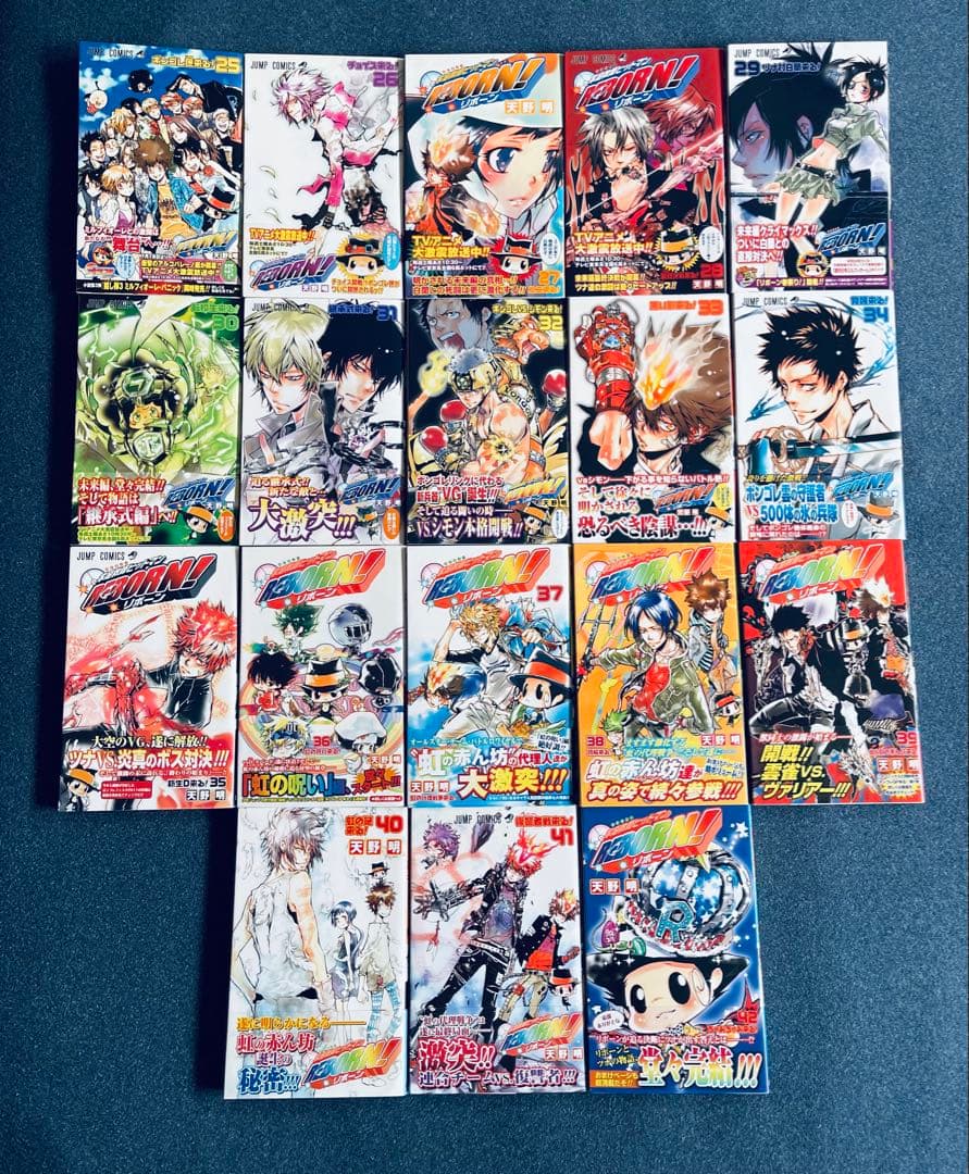 家庭教師ヒットマンReborn! ★ 全巻初版 ★ 帯☆チラシ付き + おまけ