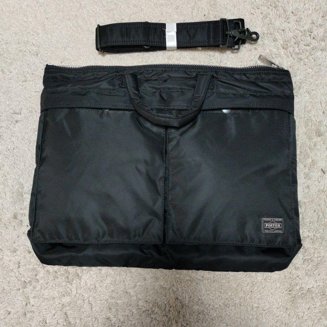 PORTER ポーター タンカー 黒 ブリーフケース ショルダーバック 吉田