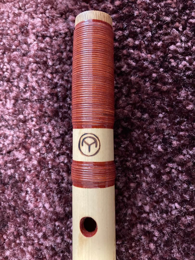 篠笛　丸山唄用5本調子　天地巻