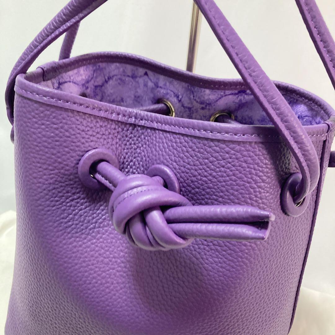 【美品】貴重 VASIC x J_O バッグ bond mini パープル