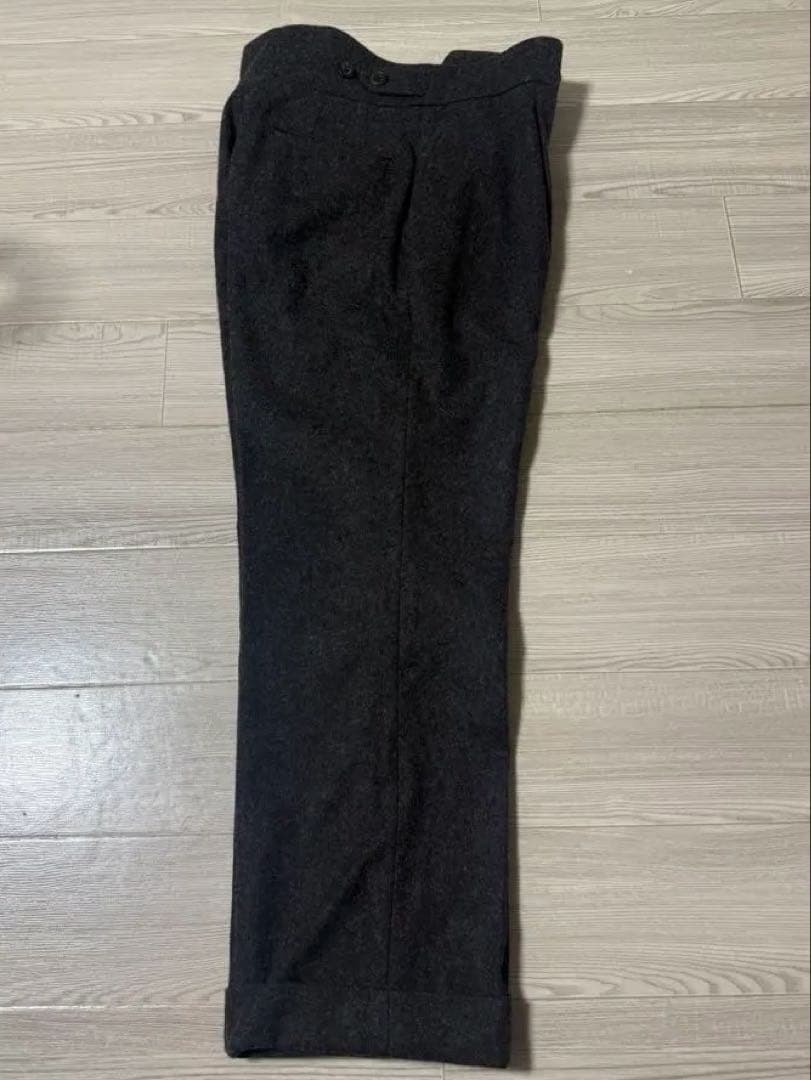 S.E.H KELLY スラックス　ブラウン　冬