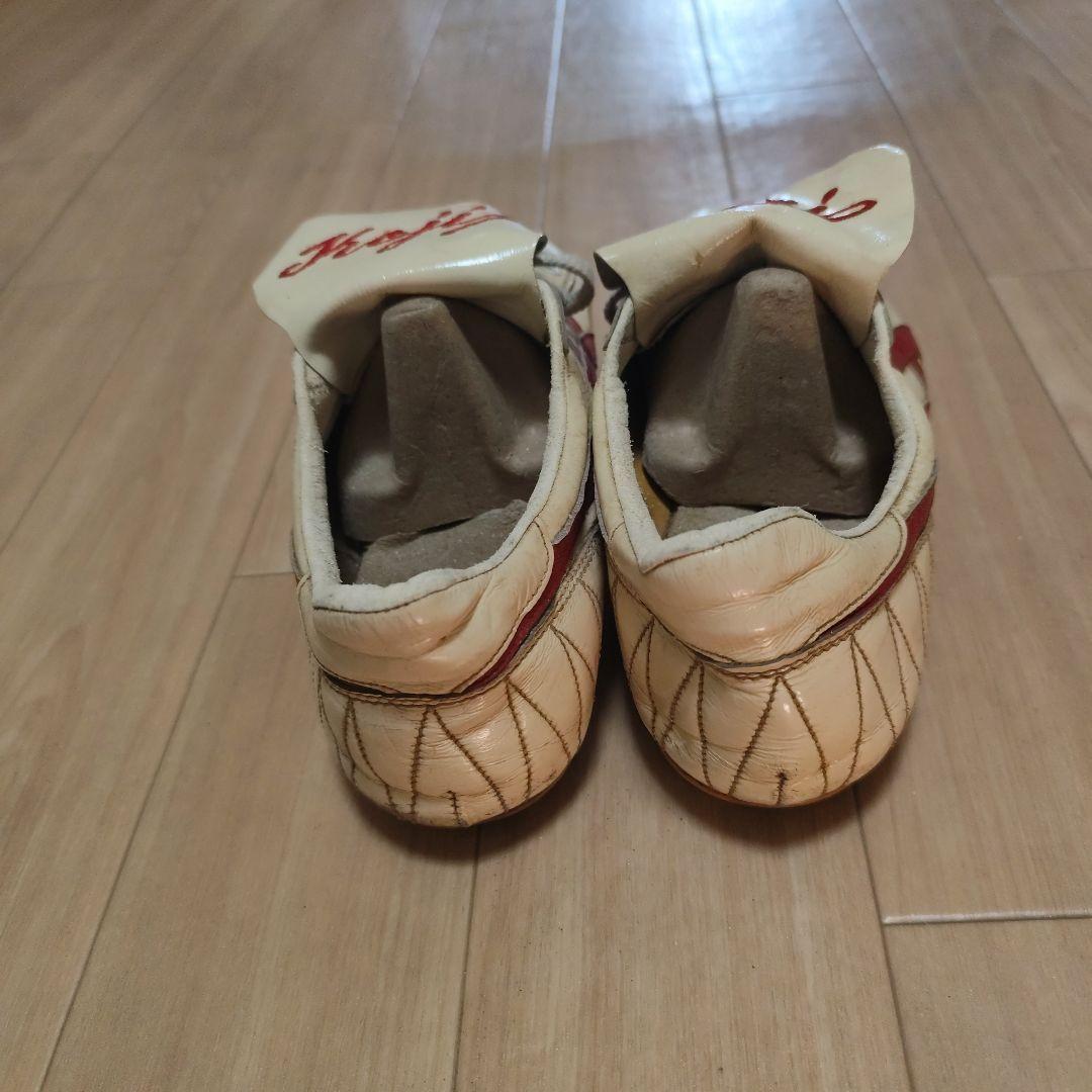 広島カープ　山本浩二　使用済み練習用スパイクシューズ