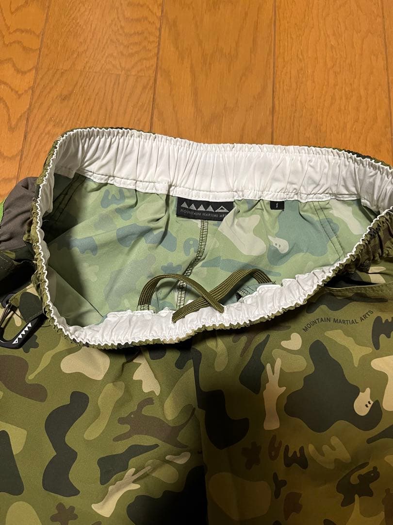 マウンテンマーシャルアーツ　MMA ランニングパンツ　カモフラ　迷彩　S