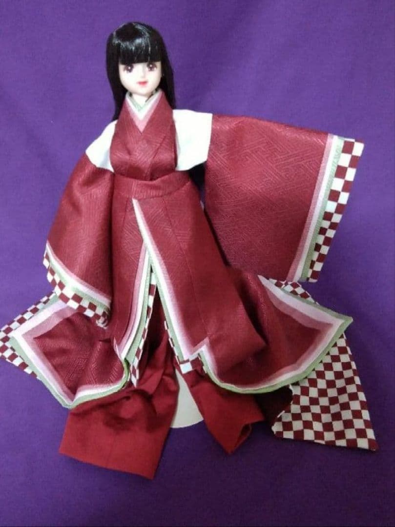 十二単/盛装/ドールサイズ/ねずこちゃん風