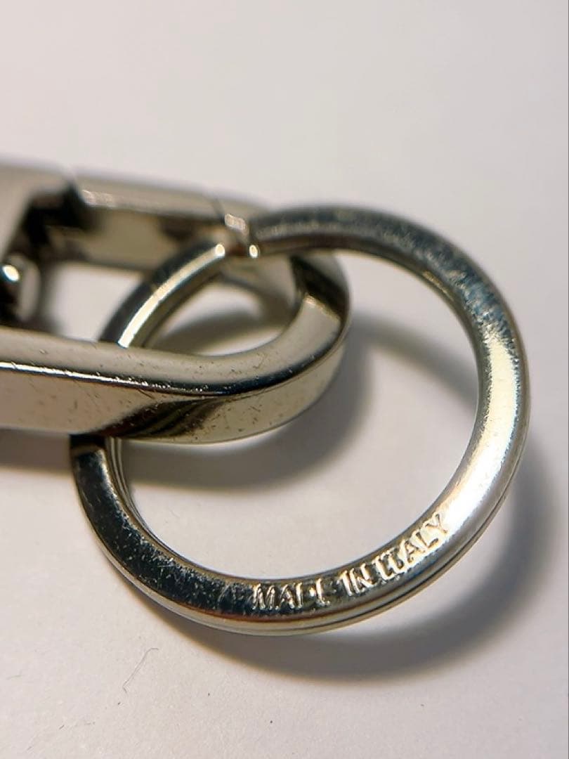 ディオール　Dior キーホルダー　キーリング　Dior ロゴ　ブラック