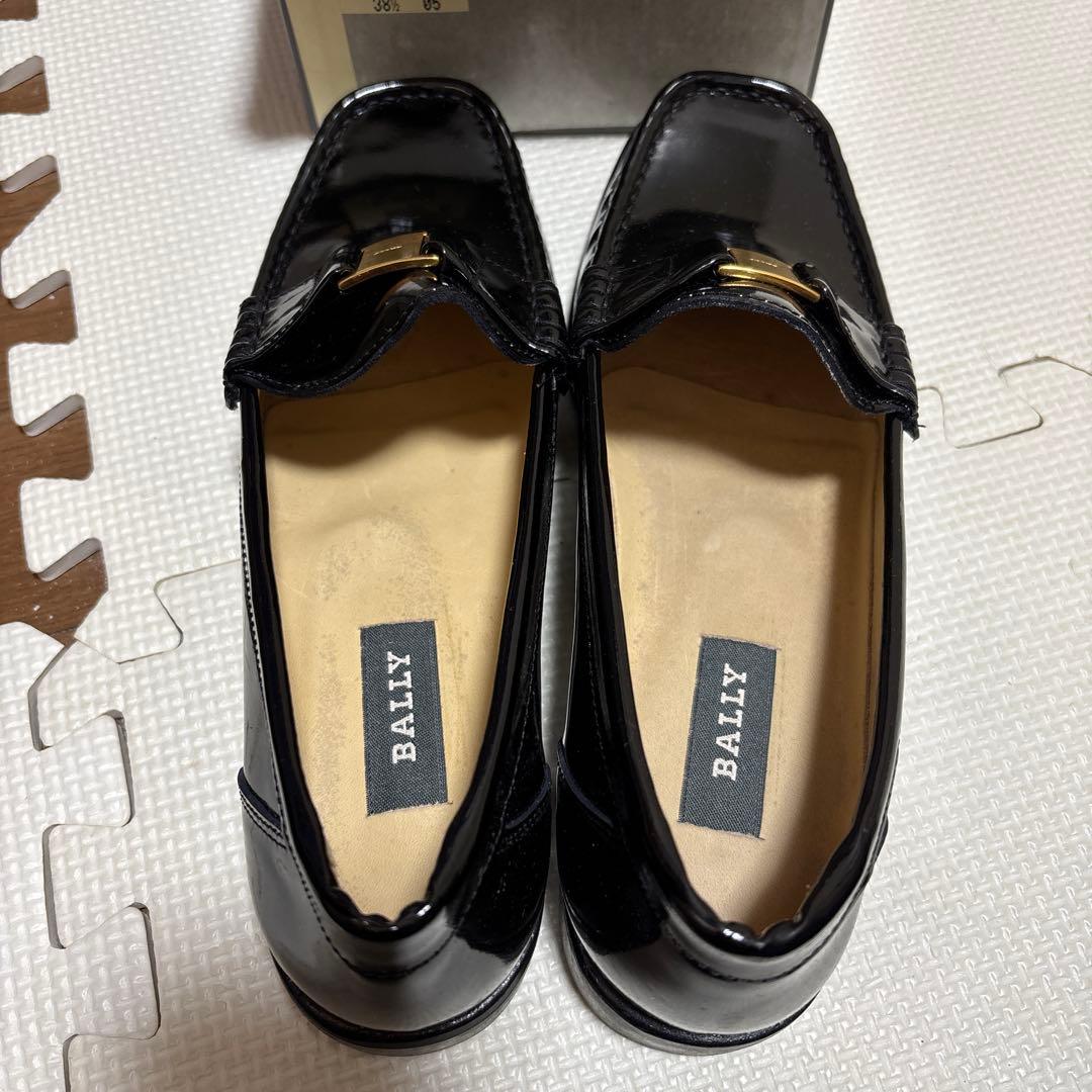 バリーBALLY エナメルローファー　新品未使用　38.5