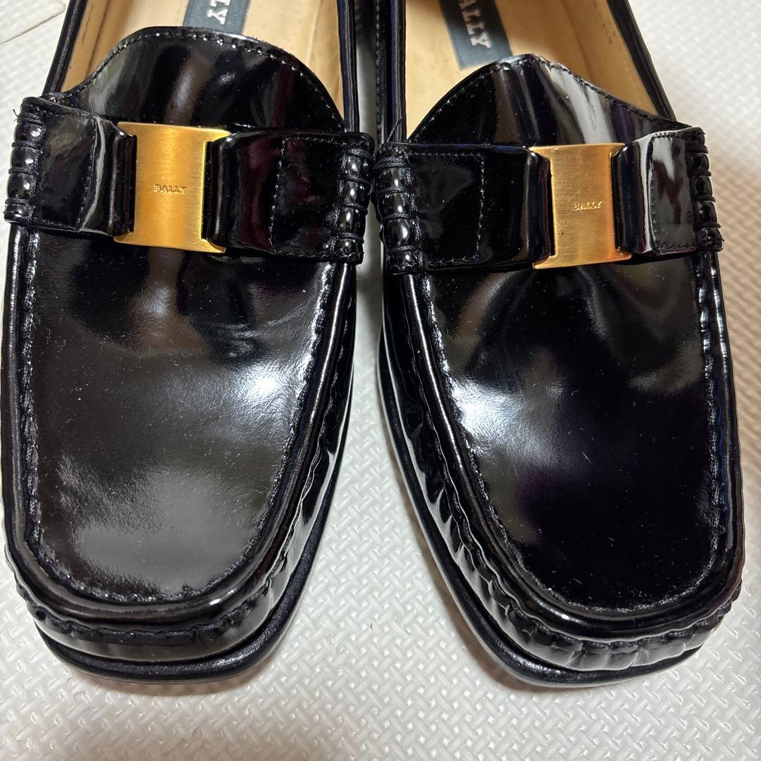 バリーBALLY エナメルローファー　新品未使用　38.5