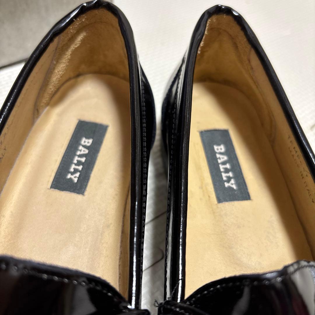 バリーBALLY エナメルローファー　新品未使用　38.5
