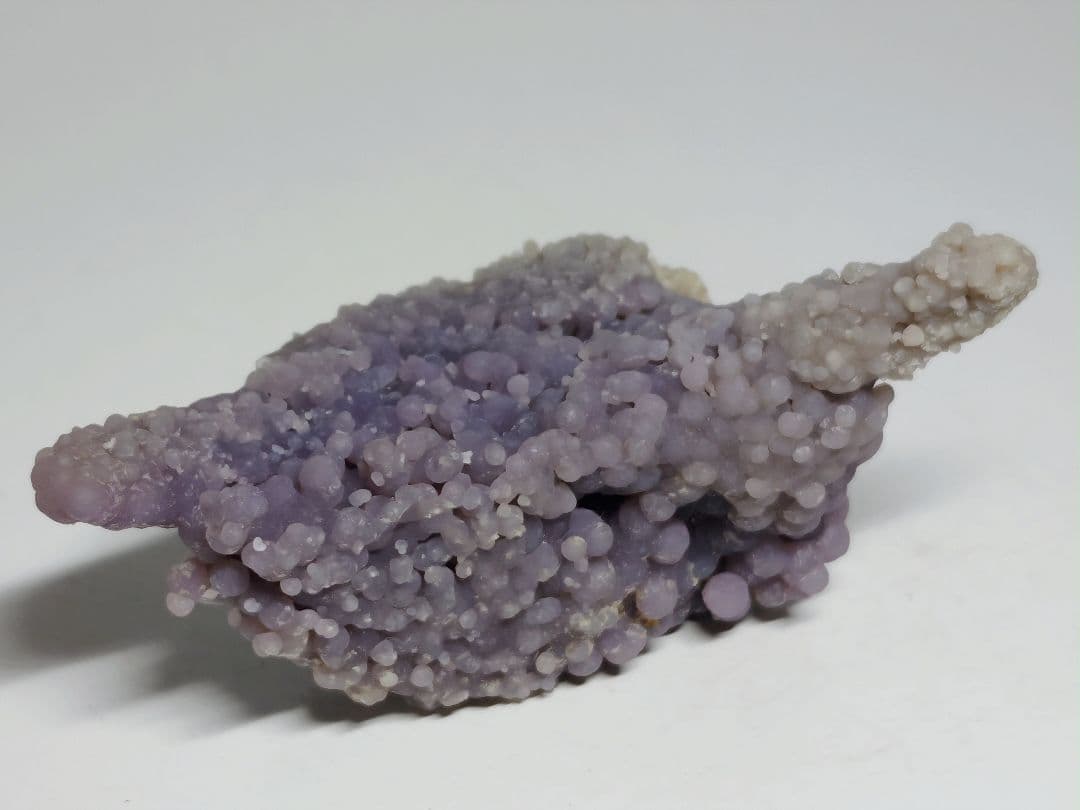 N-18 グレープアゲート 180g グレープカルセドニー 原石 自然石 鉱物