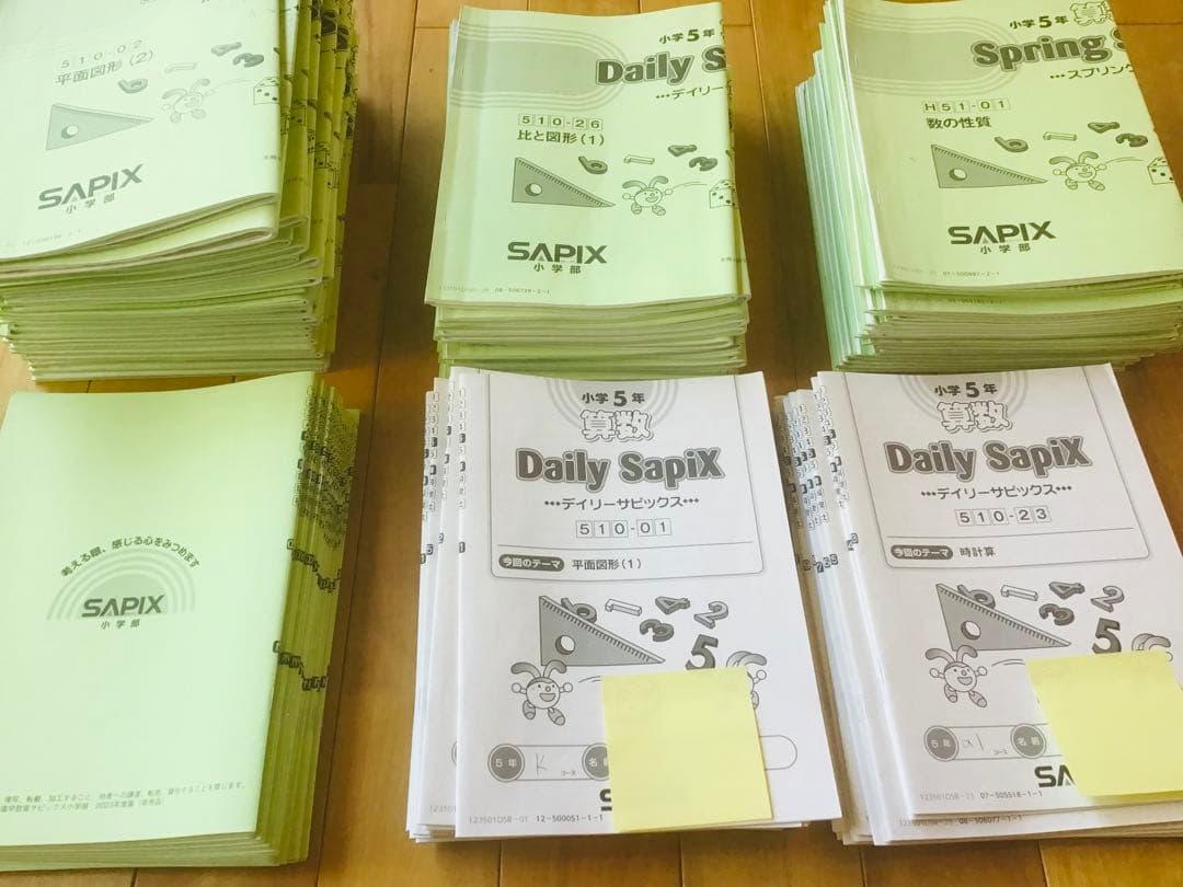 サピックス　5年　算数　完全版　セット
