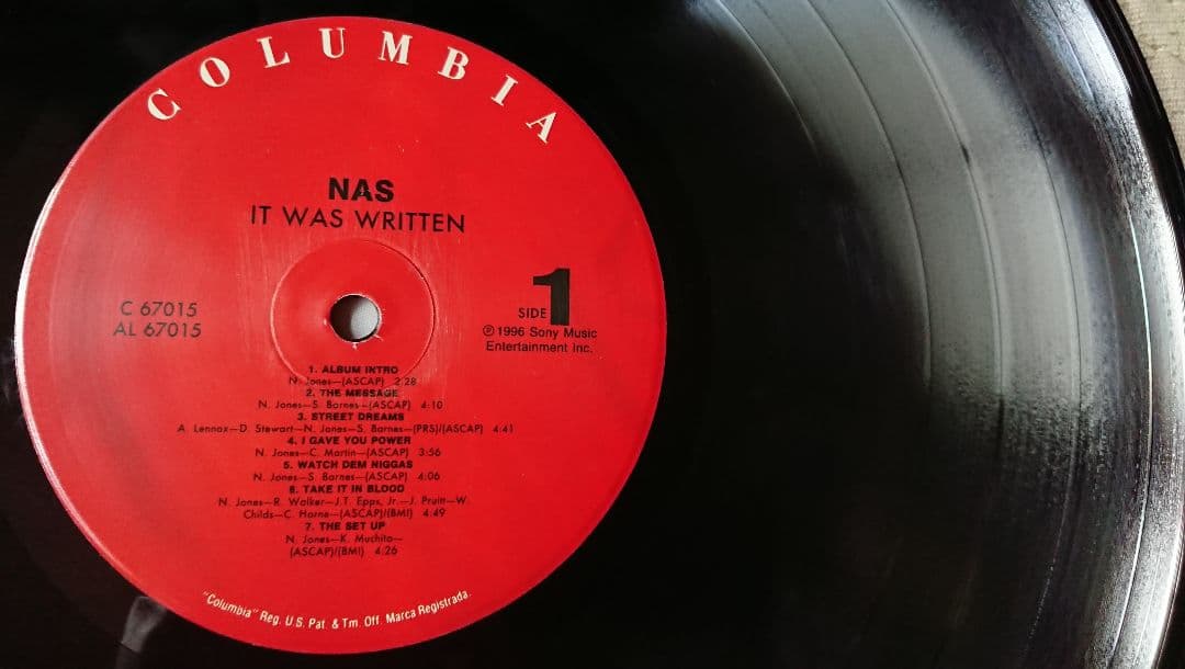未再生 美品 USオリジナル NAS IT WAS WRITTEN