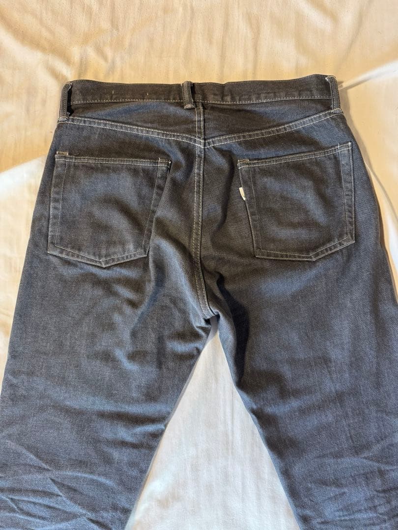 トオルcantate ストレートデニム　22AW