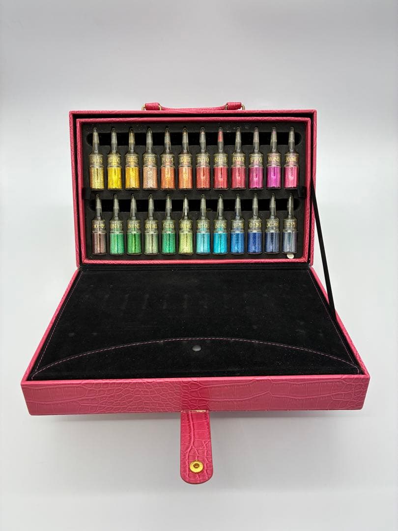 ラメパウダー　ボディージュエリー　ダイアモンドタトゥー　プロ48色セット