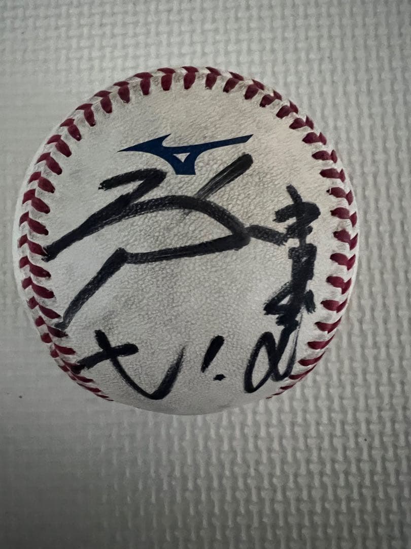 【最終価格】中日ドラゴンズ　岡林勇希選手　直筆サインボール NPB公式ボール