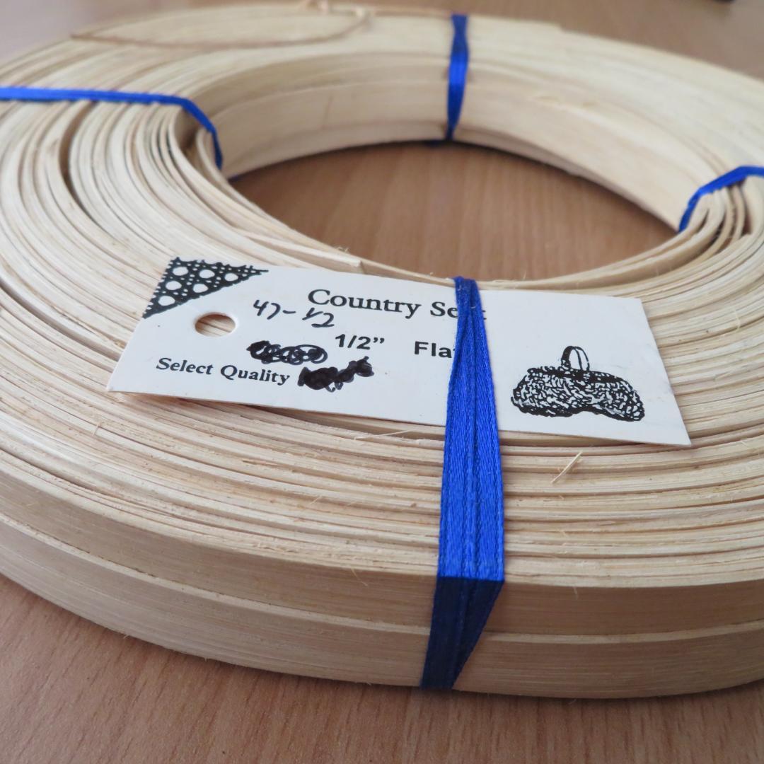 ハンドメイド　バスケット材料　リード　5点まとめて　約2,200g　木製　かご籠