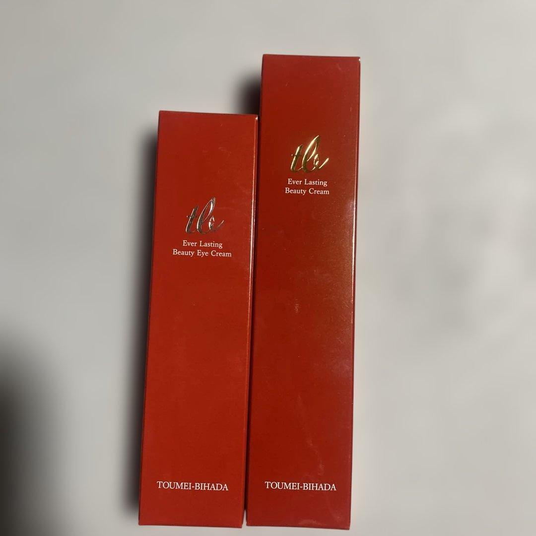 【限定特価】透明美肌薬用クリーム＆薬用アイクリーム美白・保湿セット／新品未使用