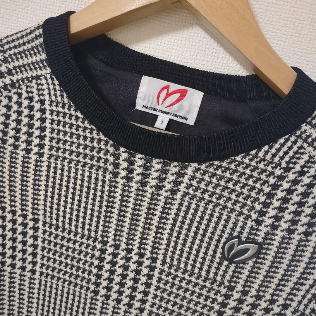 ★新品★MASTER BUNNY EDITION　グレンチェック　裏地付 ニット